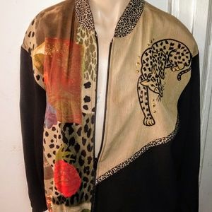 Festive Fall Cheetah Jacket